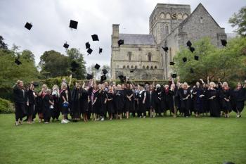 AHED Students celebrate triumphant degree graduation day