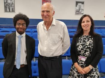 Sir Vince Cable visits College